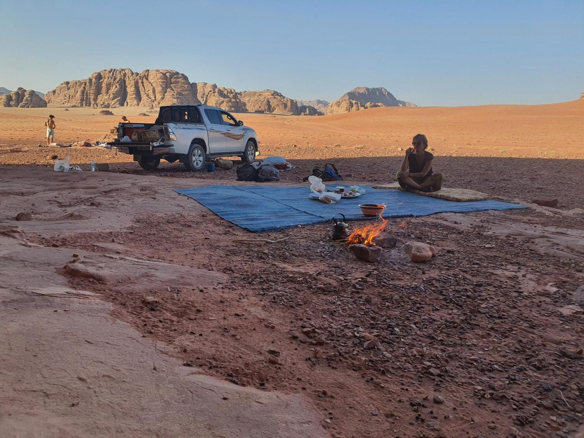 瓦迪拉姆 Bedouin Family Camp酒店 外观 照片